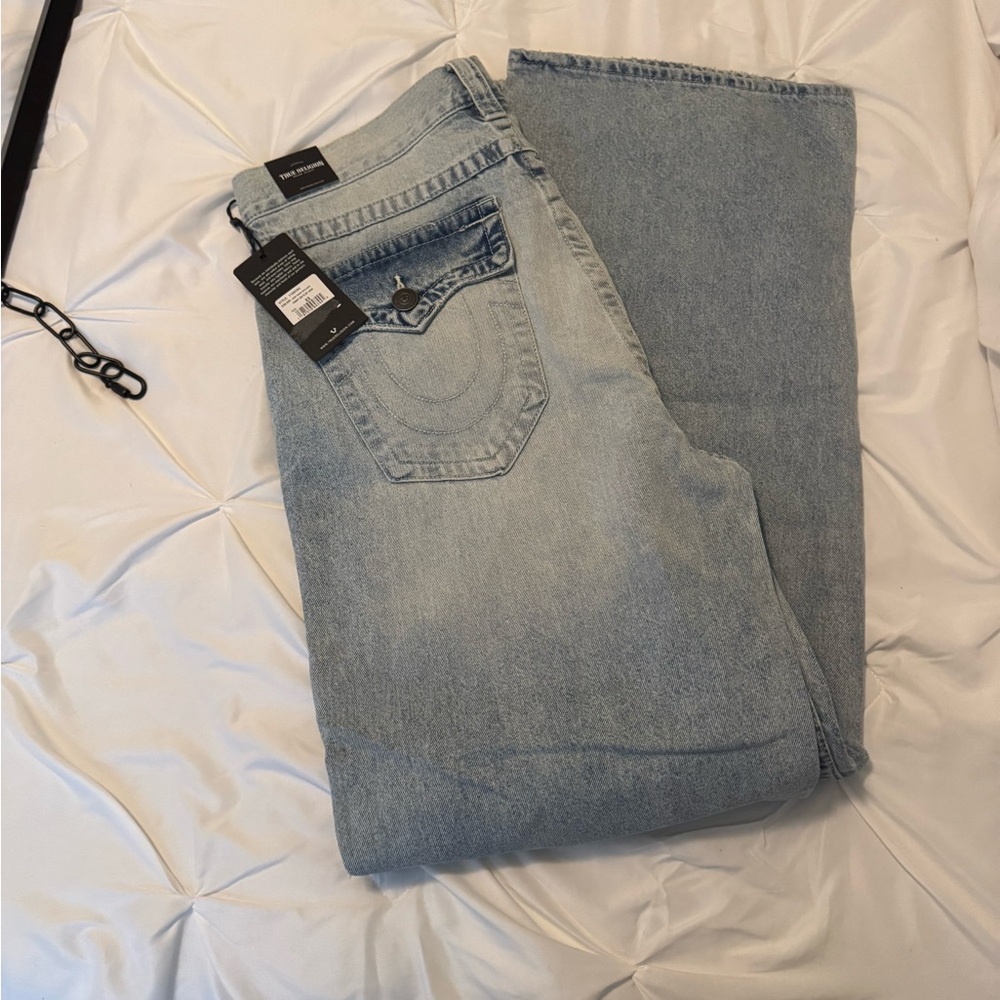 True Religion Light Blue Denim Jeans